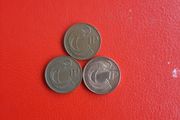 3 Irish Penny 1p