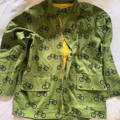 Duns Sweden Organic Green Cotton bicycle coat 158