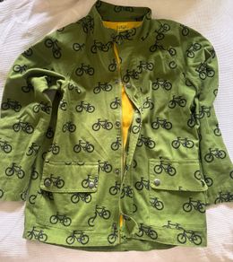 Duns Sweden Organic Green Cotton bicycle coat 158