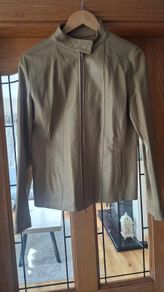 italian leather jacket size 12