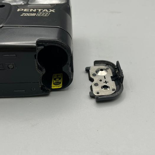 Pentax Zoom 90 35mm Film Point and Shoot Camera Black Tested