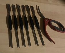 Chef'n Hightailer Shrimp Peeler & Deveiner and  OXO crab  crab extractor