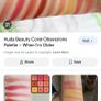 Huda beauty palette topaz coral warm brown obsessions Image 5