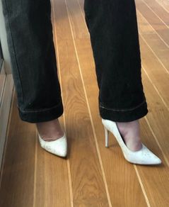 new look ivory heels