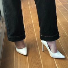 new look ivory heels