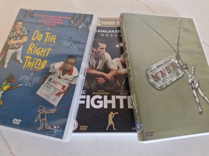 3 dvds