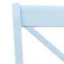 Dining Chairs 6 pcs Grey and Light Wood Solid Rubber Wood Image 5