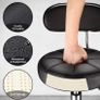 Swivel Stools with Wheels Height Adjustable Rolling Spa Stool Backrest (FREE POSTAGE) Image 5