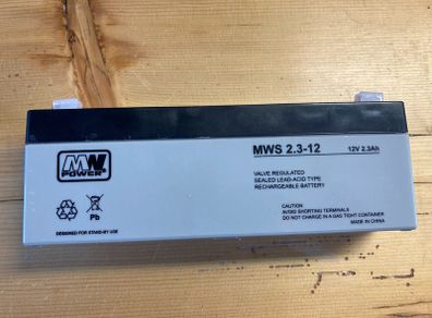 12V. 2.3Ah rechargeable battery, brand new.