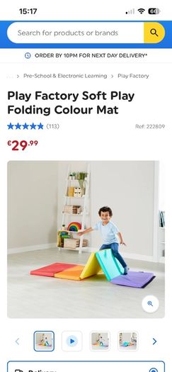 Kids Soft Play Mat & Beam