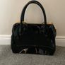 Lamsed Black Patent Handbag Image 6