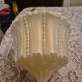 Original cream leaf design glass original 1920s Art Deco ceiling light Image 8