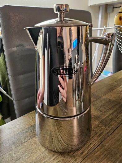 Steel Espresso Maker 6 Cup