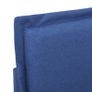 Bed Frame Blue Fabric 120x190 cm Image 5