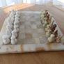 Vintage Marble/Onyx Chess Set - Excellent Condition Image 6