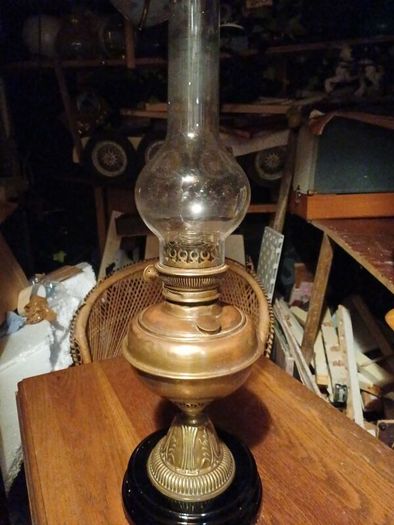 Antique Kerosene Lamp