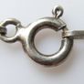 Vintage 925 Sterling Silver box chain Necklace length 19" - 4,6g Image 5