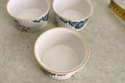 Set of 3 Royal Worcester Floral Ramekins