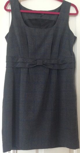 Grey checked dress from Next