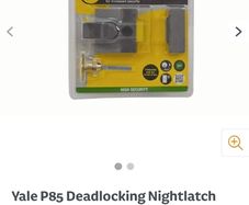 Deadlocking front door latch