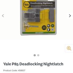 Deadlocking front door latch