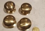 Brass door handle