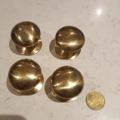 Brass door handle