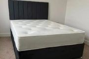 New Divan Beds Instock. All Sizes Available. All Colours Available.. Drawers Option Available. Tufted Memory Foam Mattresses Available