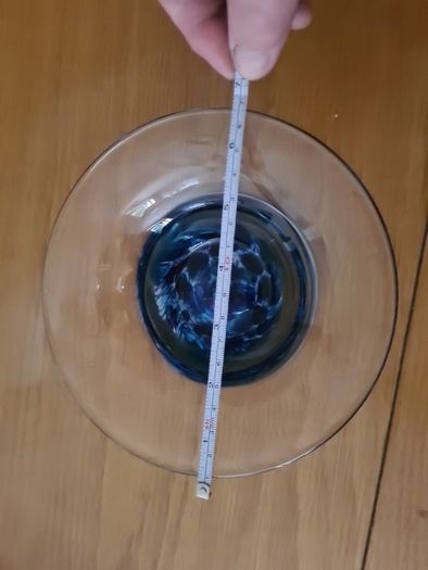 Jerpoint glass bowl,Glass,Gift.Home decor, Handmade glass bowl - Coloured glass