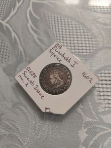 1602 Elizabeth 1 Sixpence Seventh issue mm2