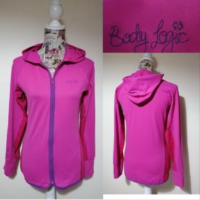 Body Logic Zip Up Hodded Top