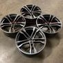 19" Inch SQ8 Audi style wheels A3 A4 A6 Golf Caddy Van Seat Leon Skoda 5x112 Image 3