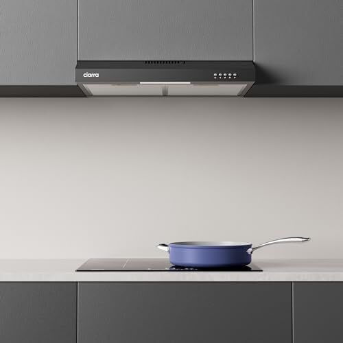 60cm Visor Cooker Hood Undercabinet Hoods Wall Mounted Kitchen Extractor Fan 600mm Top Vented Range Hood
