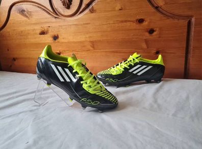 2010 adidas adizero cleats Size 9 eu 43 and 1/3 black/green rare boot very little wear on them In excellent condition