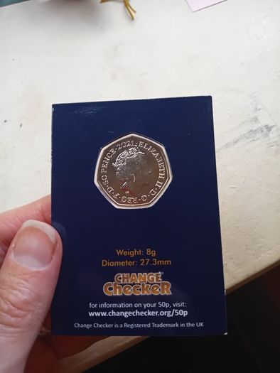 Snowman 50p 2021 pack
