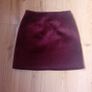 ladies skirt. New look. Size 8. Burgundy/marroon Image 4