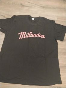 BLACK Milwaukee Workwear T shirt Look your best in