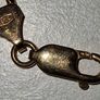 9ct gold figaro bracelet Image 5