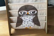 3 Sprouts owl book rack