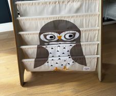 3 Sprouts owl book rack