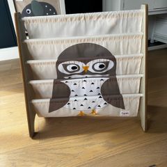 3 Sprouts owl book rack
