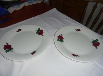Vintage/Retro Ceramic Dinner Plates x 3 for Sale