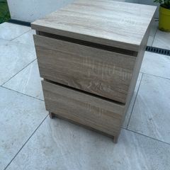 2 drawer bedside locker