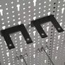 Wall-mounted Peg Boards 3 pcs 40x58 cm Steel Image 8