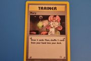 Mary Trainer Pokemon Card from Vintage Set Neo Genesis