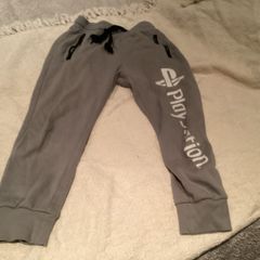 Grey play station jog pants age 8/9