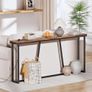 Console Table 180 cm  with Charging Station, Long Behind Sofa Table, Narrow Hallway Table Image 5