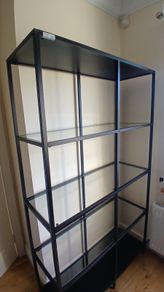 ikea glass shelf