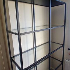 ikea glass shelf