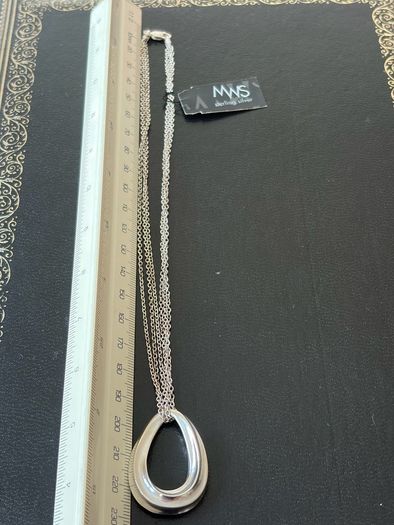 silver necklace